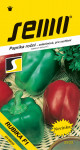 Semo Paprika vegetable sweet F1 - Rubika F1 fast 15s - VÝPREDAJ