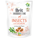 Brit Care Dog Crunchy Cracker. Insects with Salmon enriched with Thyme - 200 g - VÝPREDAJ