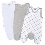 Infant slippers New Baby Classic II Uni 3pcs - 50 - VÝPREDAJ