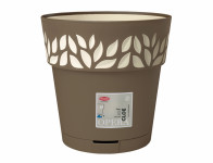 Flowerpot cover CLOE self-watering plastic d15x15cm - VÝPREDAJ