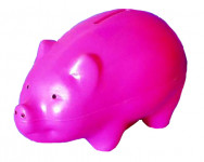 Big piggy bank - mix of variants or colors - VÝPREDAJ