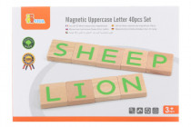 Wooden magnetic letters - VÝPREDAJ