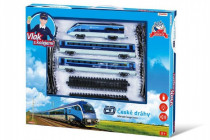 Set of the Czech Railways train with 23 tracks on batteries with sound and light - VÝPREDAJ