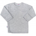 Baby shirt New Baby Classic II gray - 50 - VÝPREDAJ